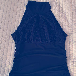 High neck Sleeveless